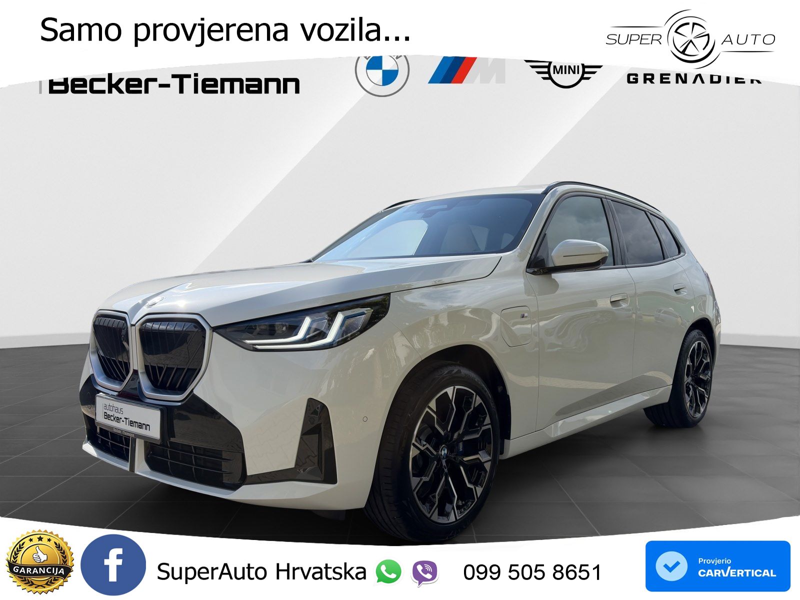 BMW X3 30e xDrive Steptronic M Sport LED+GR SJED+ACC