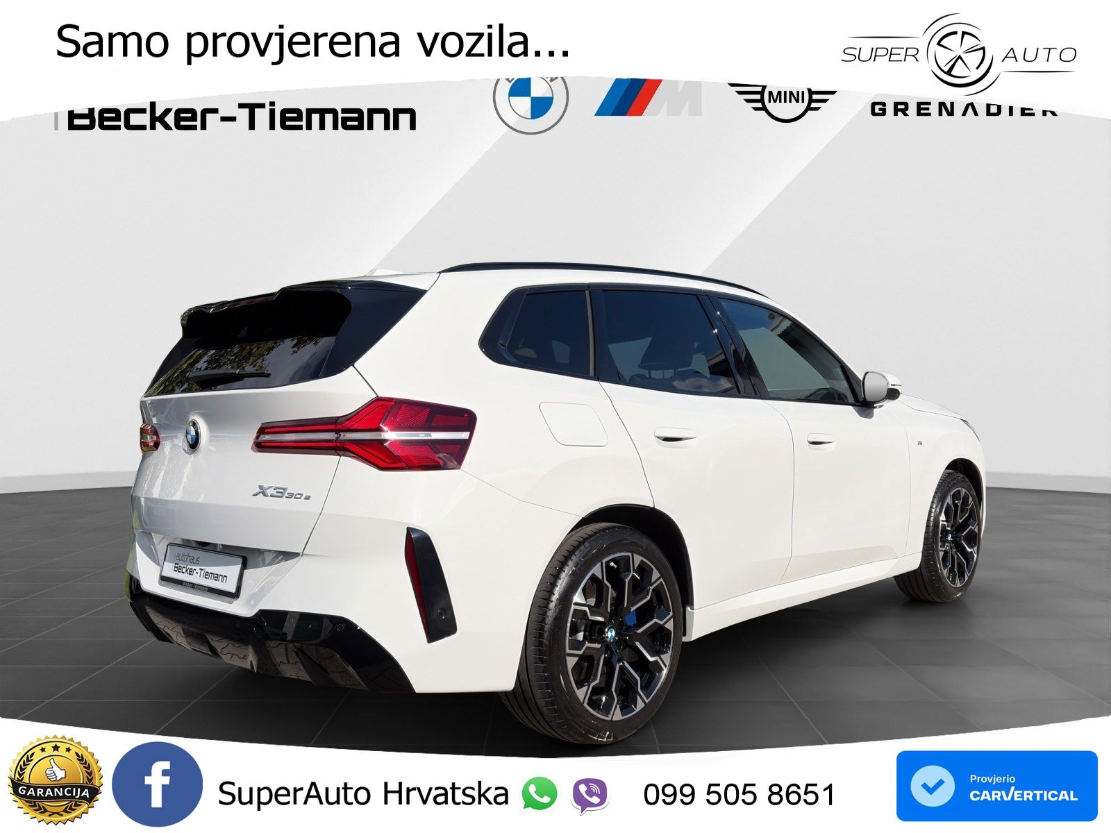 BMW X3 30e xDrive Steptronic M Sport LED+GR SJED+ACC