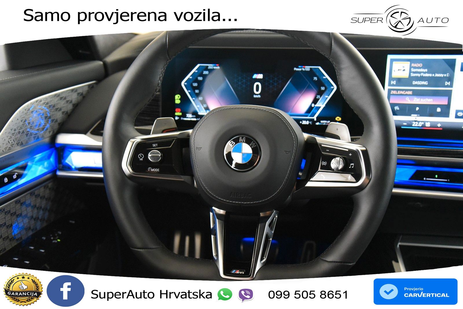 BMW 740d (299 KS) xDrive Steptronic M Sport LED+GR SJED+ACC