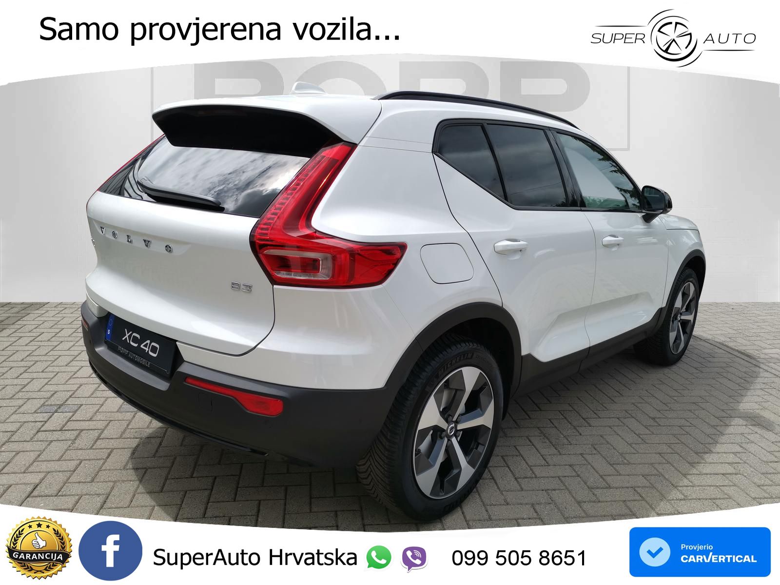 Volvo XC40 2.0 B3 163 KS Automatic LED+GR SJED+ACC