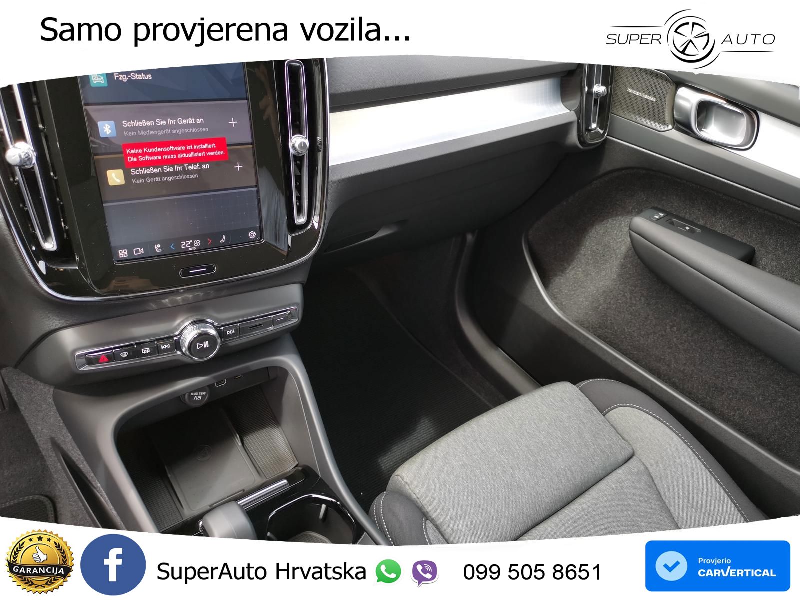 Volvo XC40 2.0 B3 163 KS Automatic LED+GR SJED+ACC