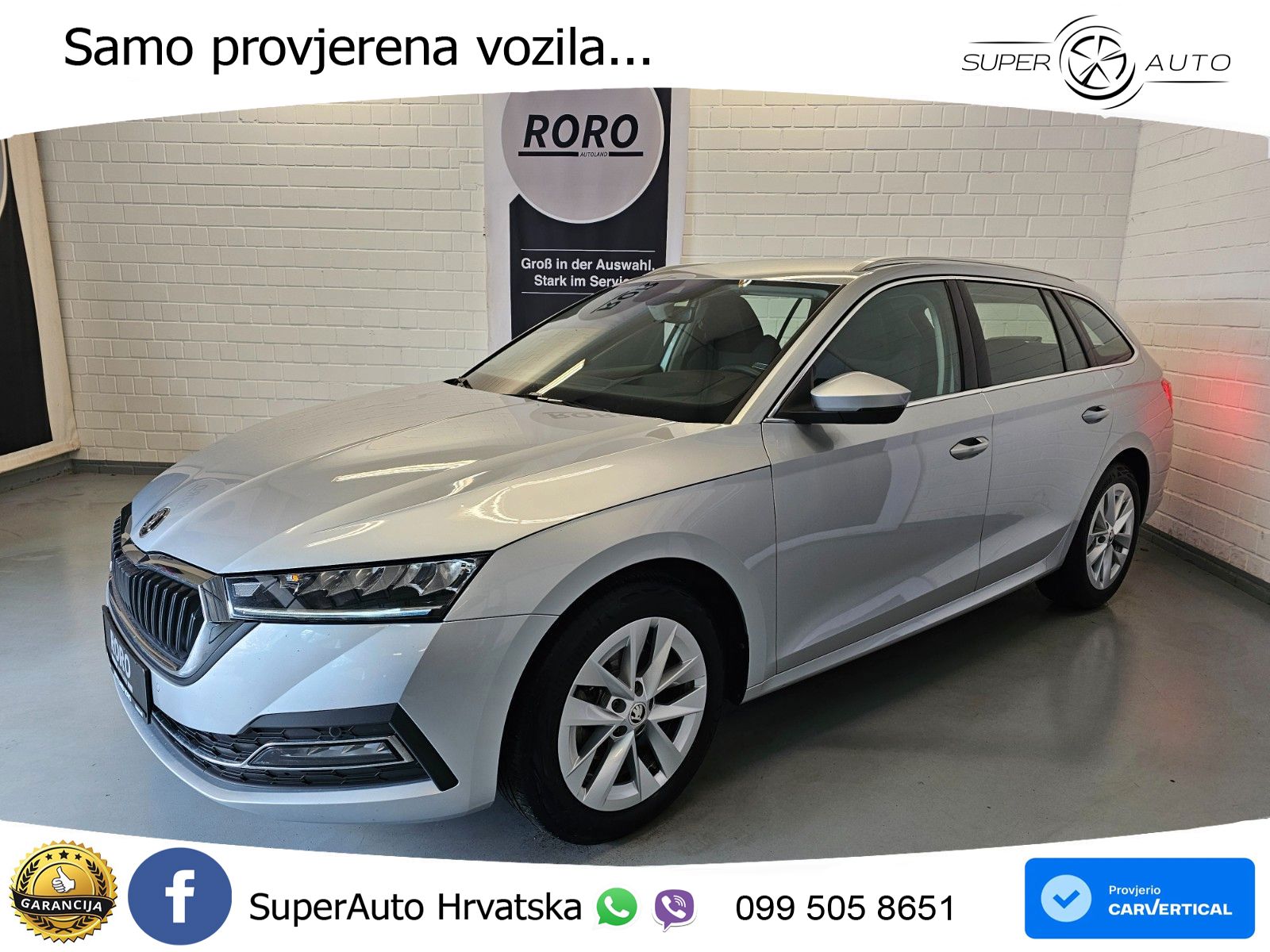 Škoda Octavia Combi 2.0 TDI (150 KS) DSG LED+GR SJED+ACC