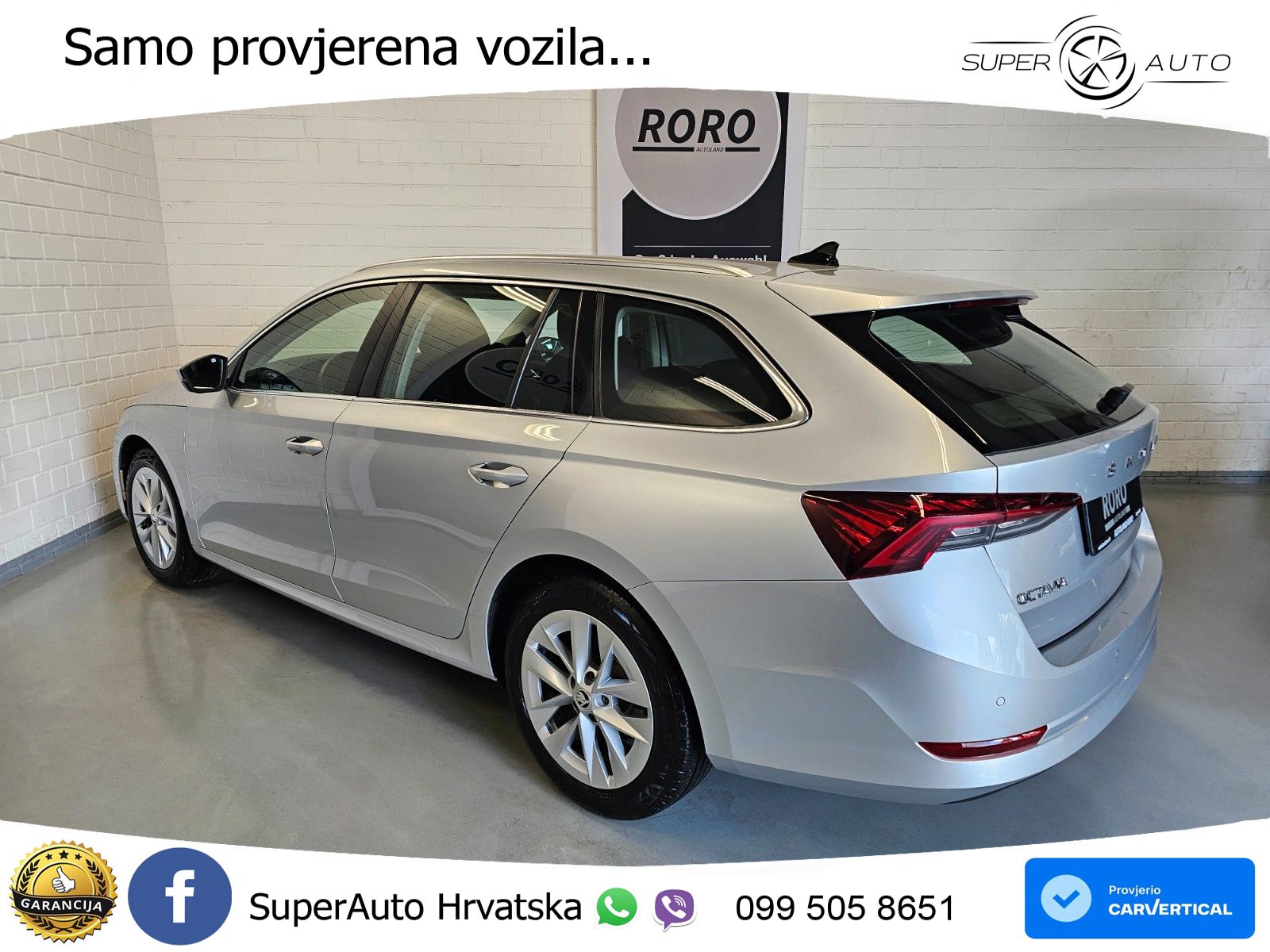 Škoda Octavia Combi 2.0 TDI (150 KS) DSG LED+GR SJED+ACC