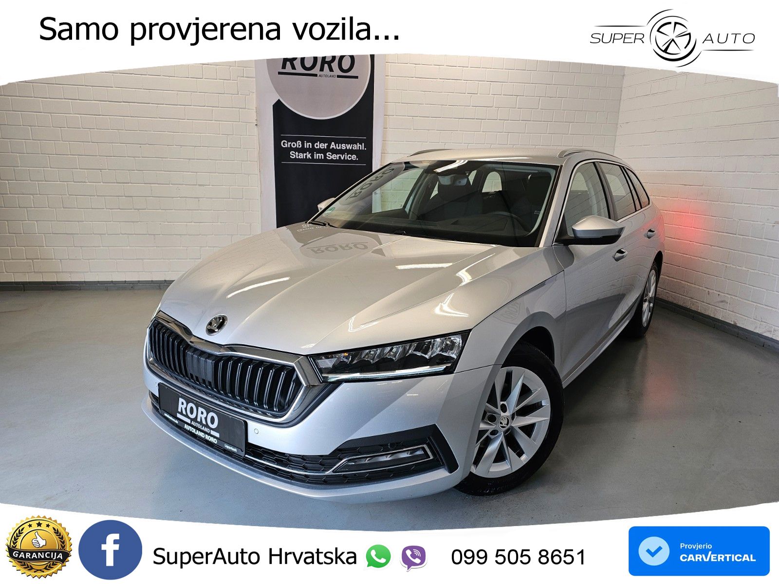 Škoda Octavia Combi 2.0 TDI (150 KS) DSG LED+GR SJED+ACC