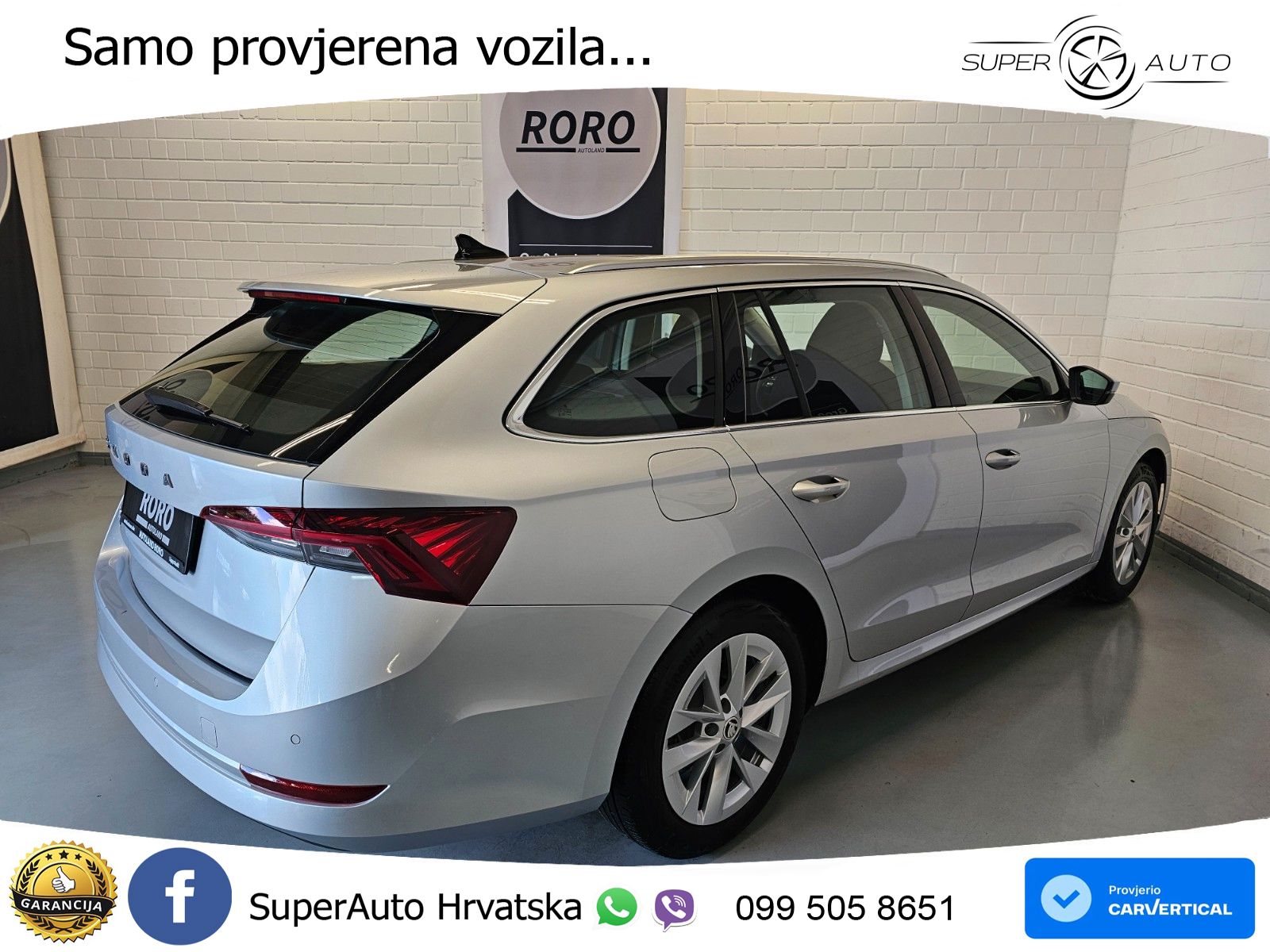 Škoda Octavia Combi 2.0 TDI (150 KS) DSG LED+GR SJED+ACC