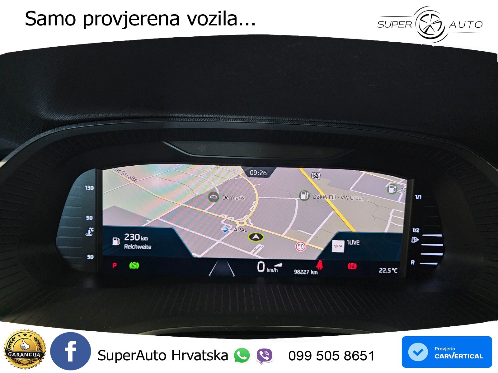 Škoda Octavia Combi 2.0 TDI (150 KS) DSG LED+GR SJED+ACC