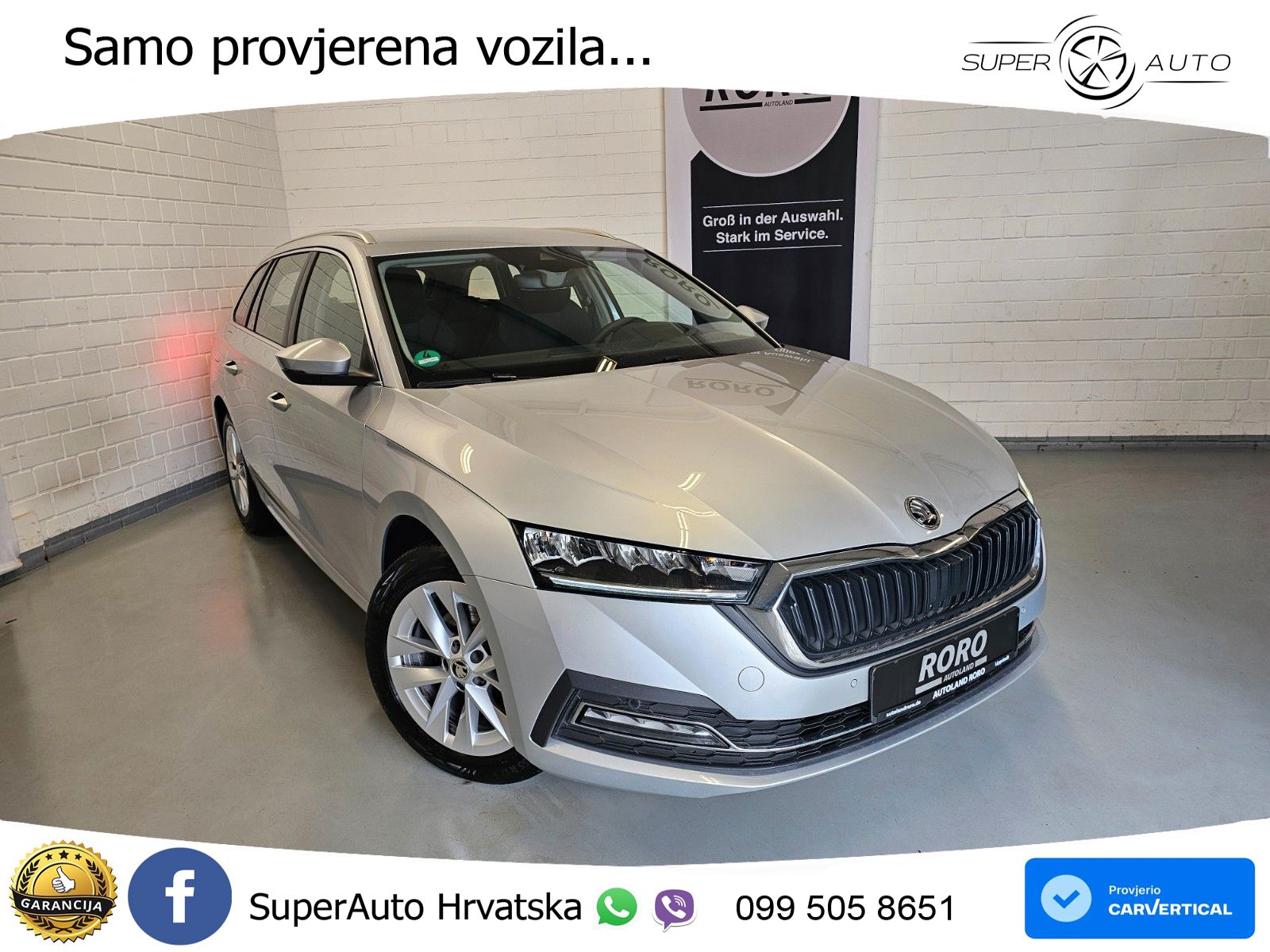 Škoda Octavia Combi 2.0 TDI (150 KS) DSG LED+GR SJED+ACC