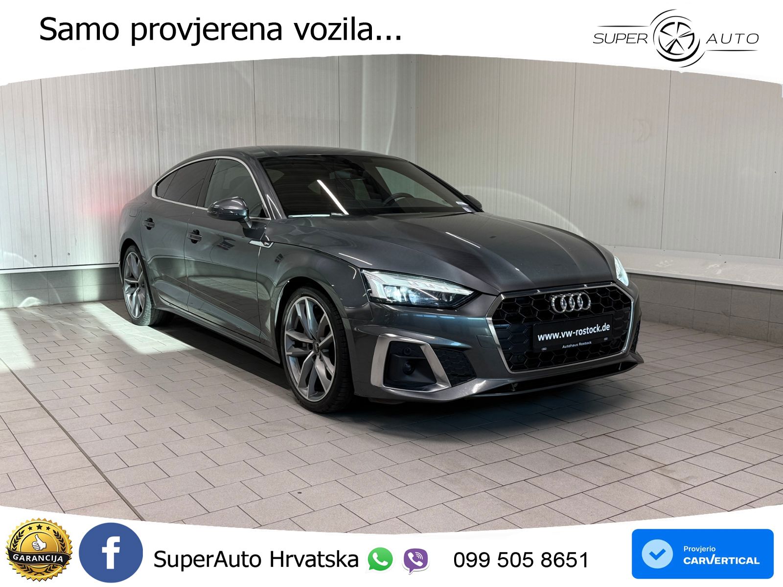 Audi A5 Sportback 40 TDI (204 KS) S tronic S line MATRIX+GR SJED+KAM
