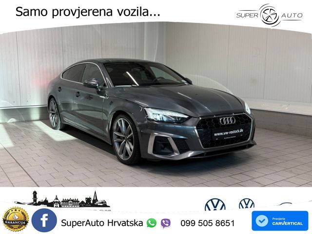 Audi A5 Sportback 40 TDI (204 KS) S tronic S line MATRIX+GR SJED+KAM