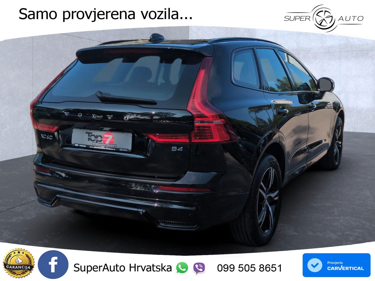 Volvo XC60 B4 Benzin FWD Geartronic LED+GR SJED+ACC