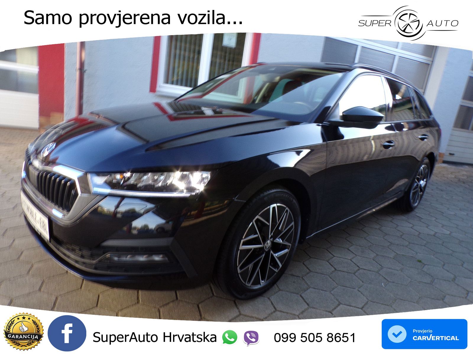 Škoda Octavia Combi 2.0 TDI (150 KS) DSG LED+GR SJED+ACC