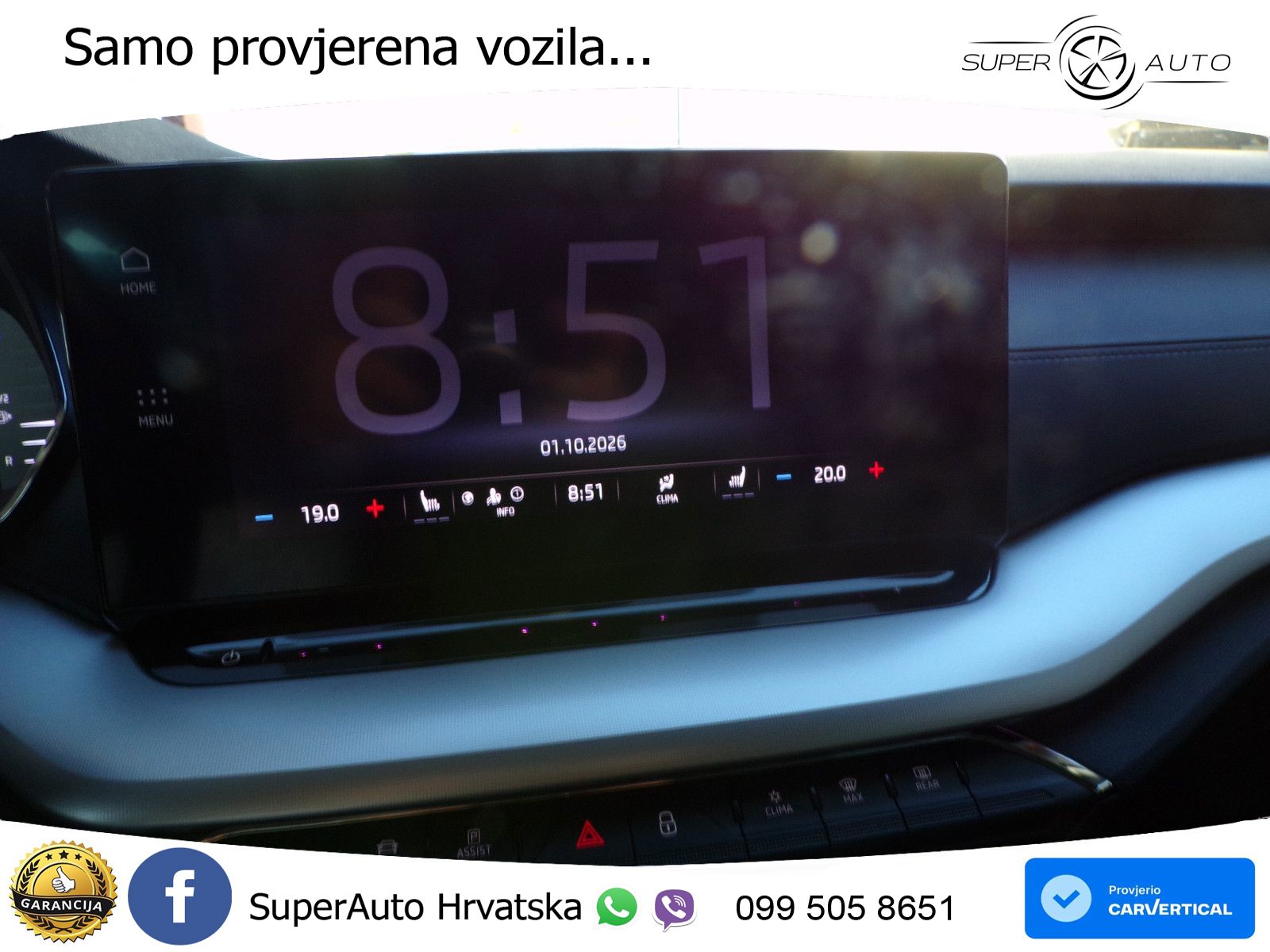 Škoda Octavia Combi 2.0 TDI (150 KS) DSG LED+GR SJED+ACC