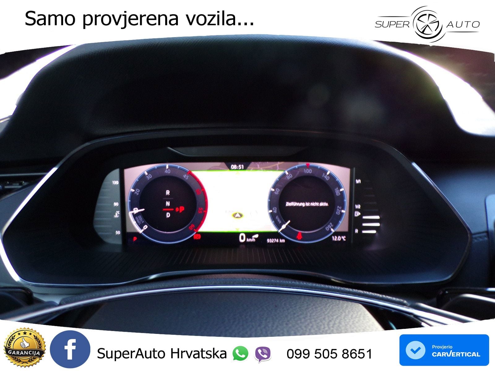 Škoda Octavia Combi 2.0 TDI (150 KS) DSG LED+GR SJED+ACC