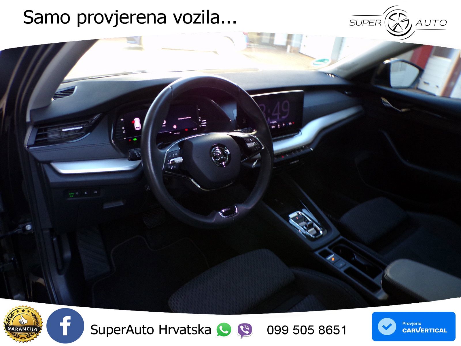 Škoda Octavia Combi 2.0 TDI (150 KS) DSG LED+GR SJED+ACC