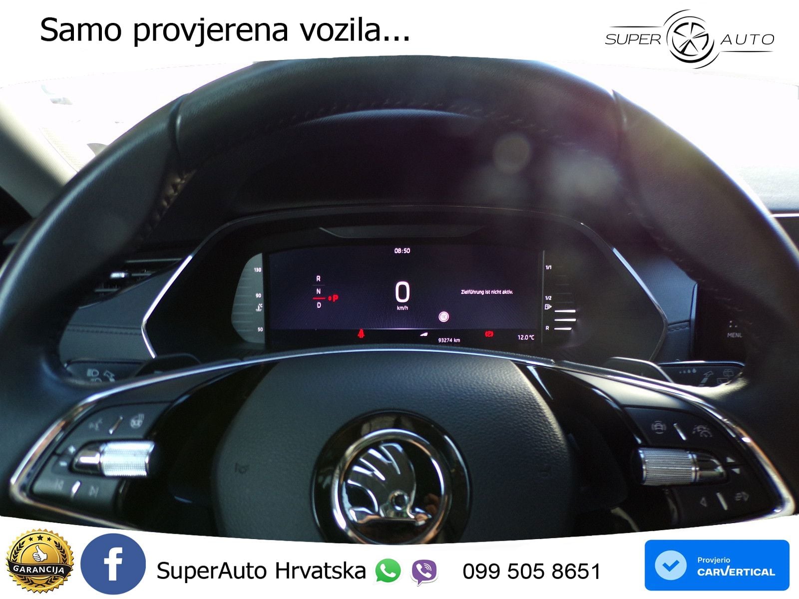 Škoda Octavia Combi 2.0 TDI (150 KS) DSG LED+GR SJED+ACC