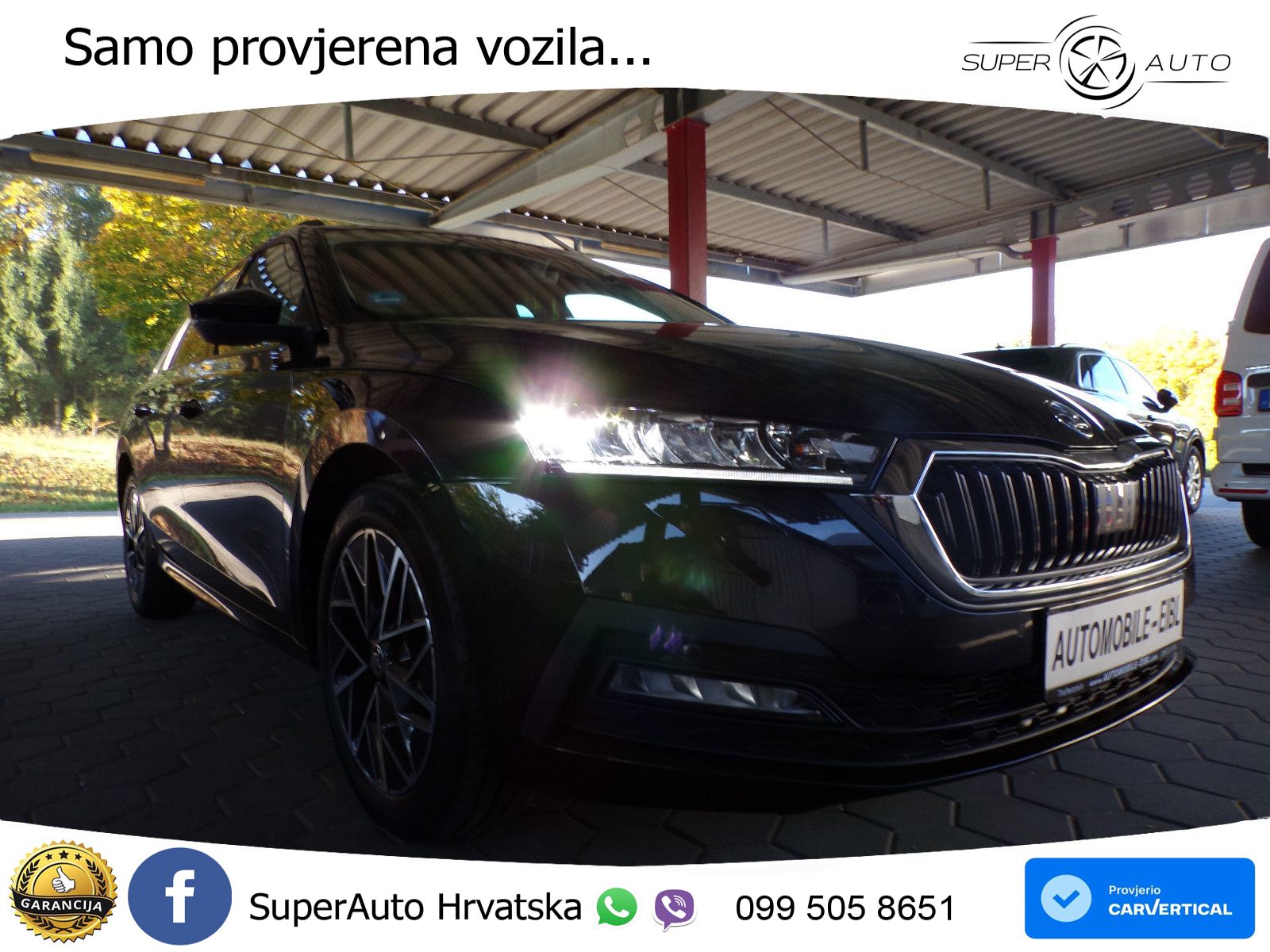 Škoda Octavia Combi 2.0 TDI (150 KS) DSG LED+GR SJED+ACC