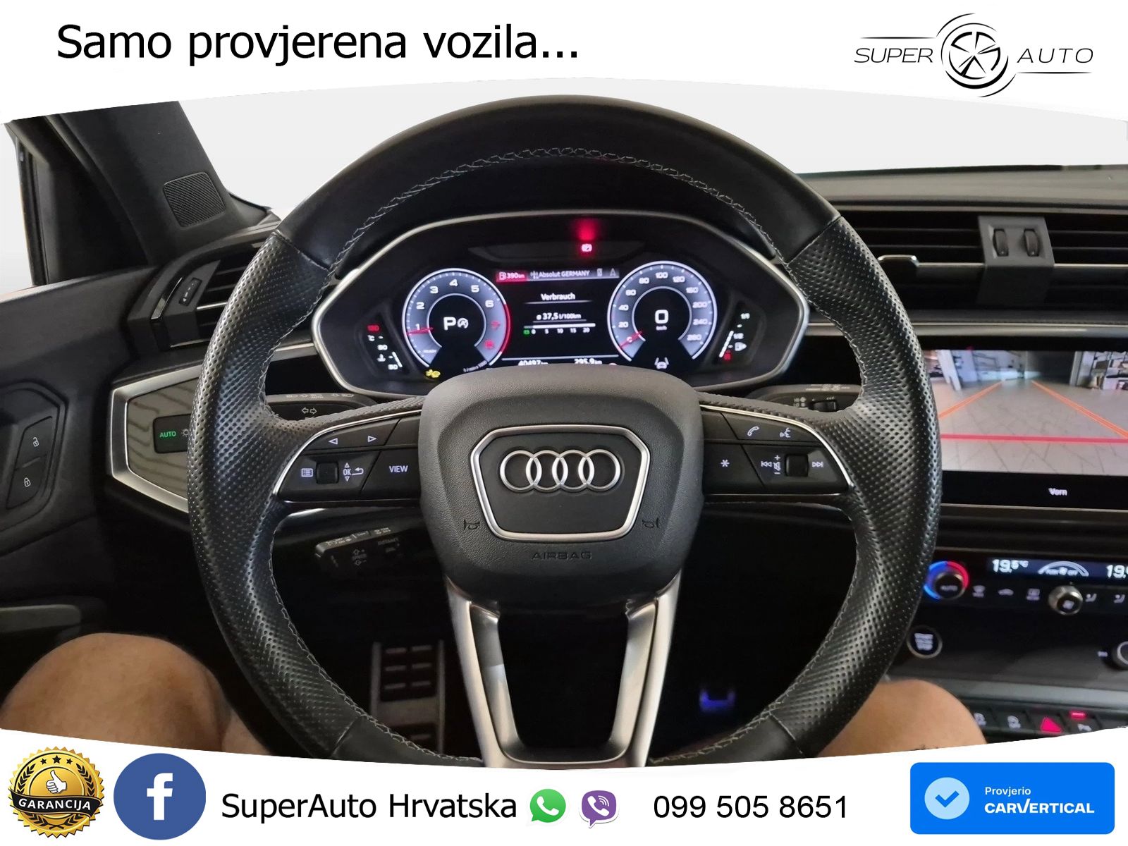 Audi Q3 40 TFSI (190 KS) quattro S tronic S line LED+GR SJED+ACC