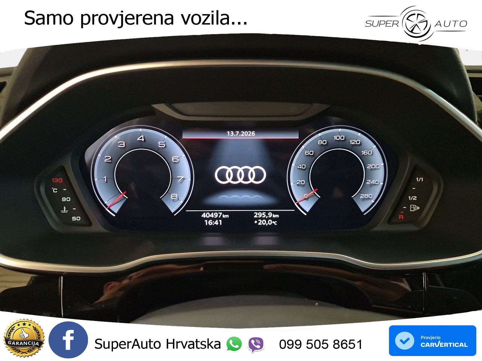 Audi Q3 40 TFSI (190 KS) quattro S tronic S line LED+GR SJED+ACC
