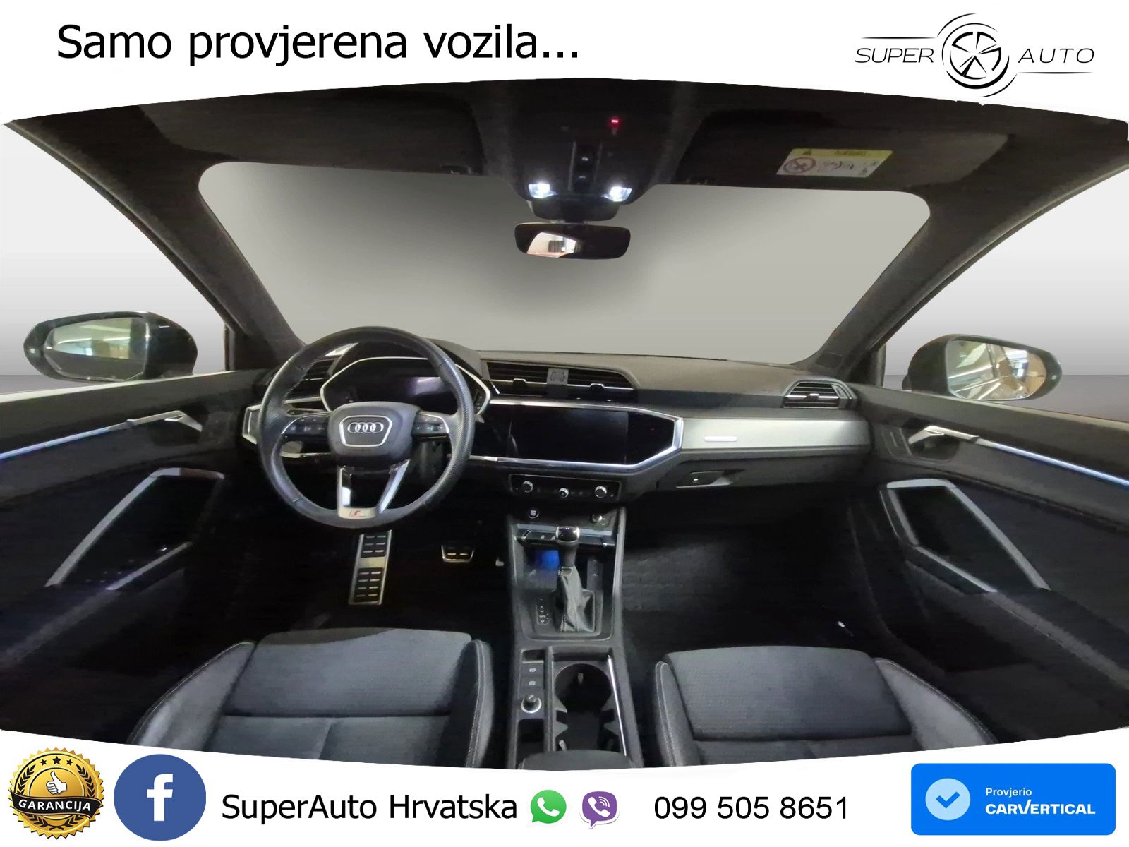 Audi Q3 40 TFSI (190 KS) quattro S tronic S line LED+GR SJED+ACC