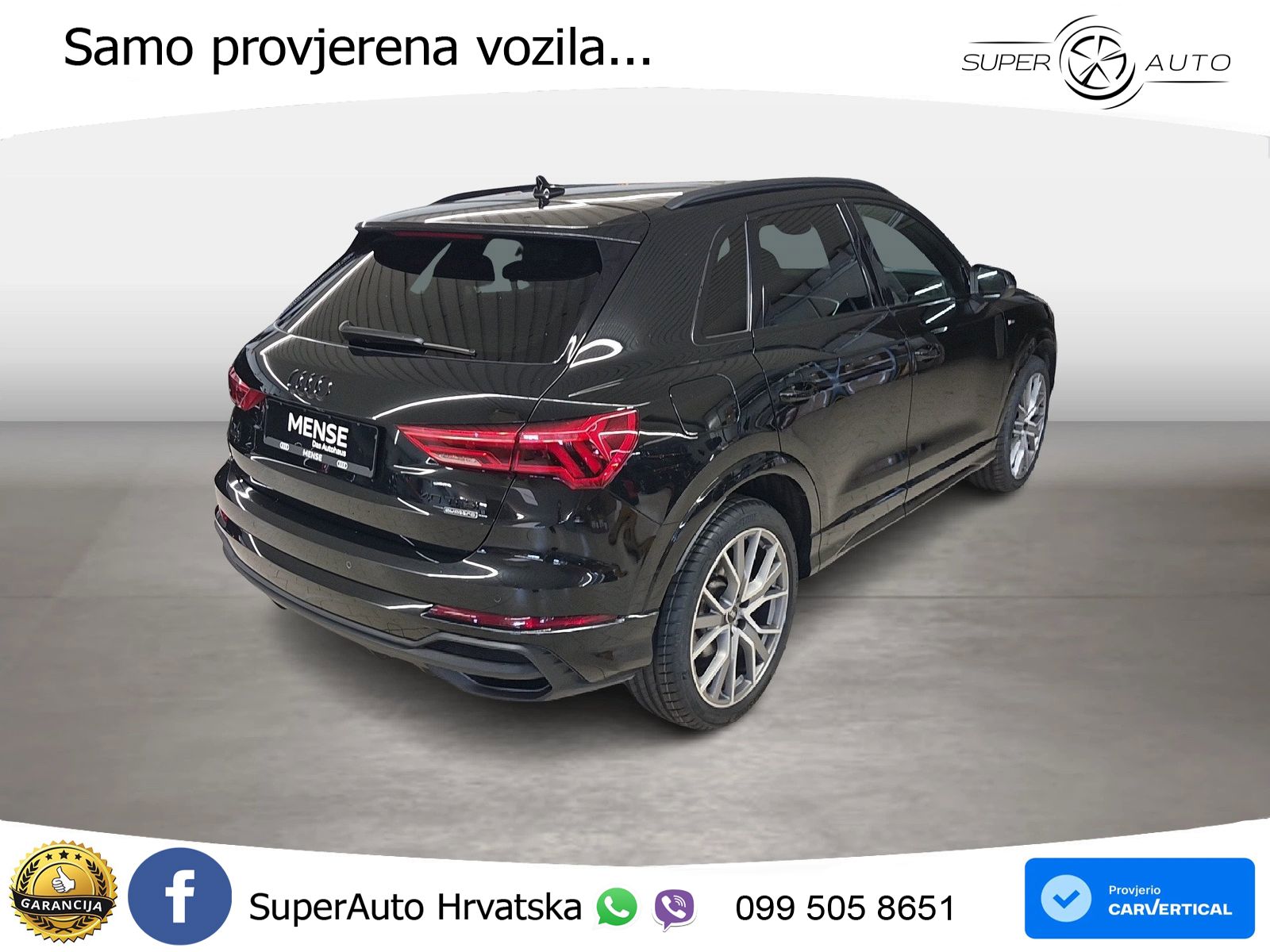Audi Q3 40 TFSI (190 KS) quattro S tronic S line LED+GR SJED+ACC