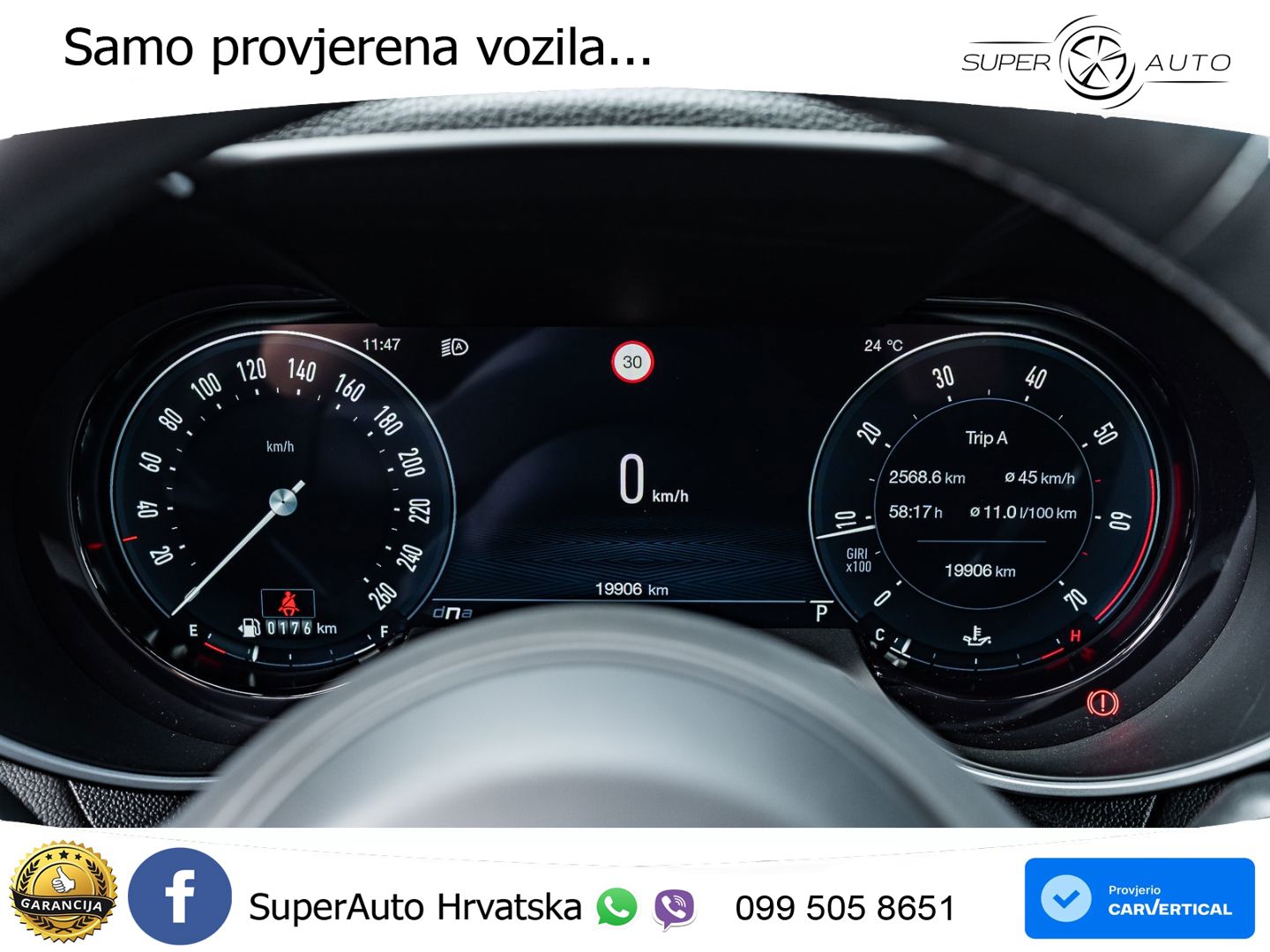 Alfa Romeo Giulia 2.0 Turbo (280 KS) Q4 Automatic LED+GR SJED+ACC