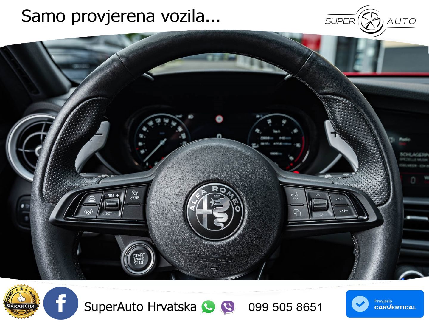 Alfa Romeo Giulia 2.0 Turbo (280 KS) Q4 Automatic LED+GR SJED+ACC