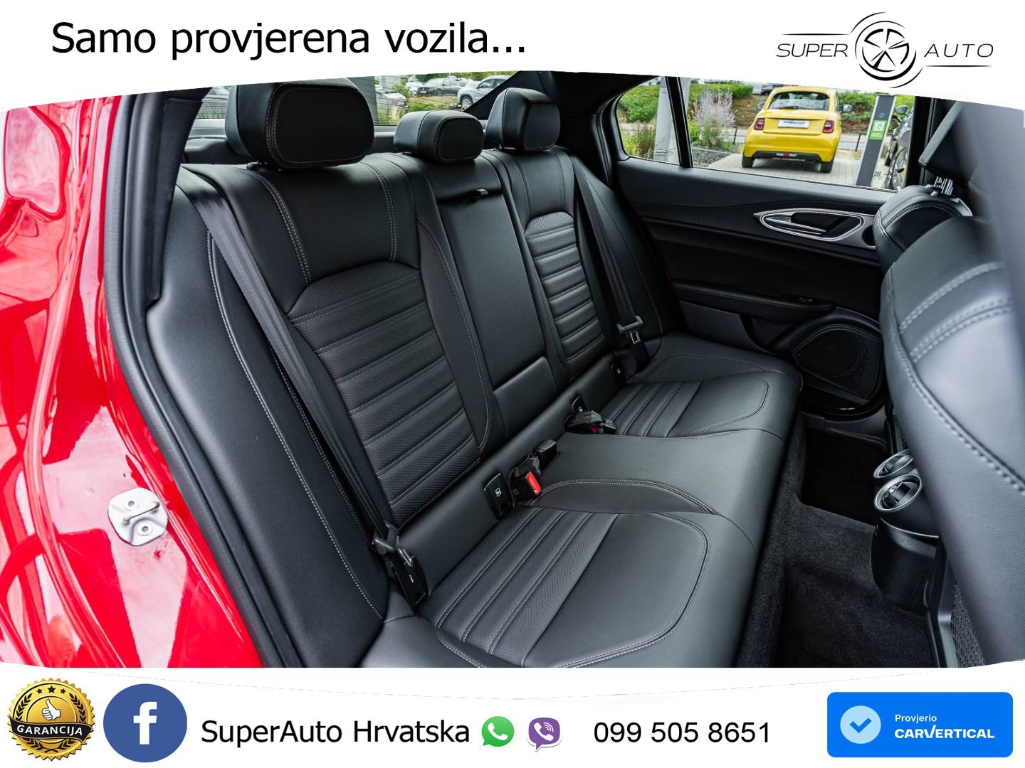 Alfa Romeo Giulia 2.0 Turbo (280 KS) Q4 Automatic LED+GR SJED+ACC