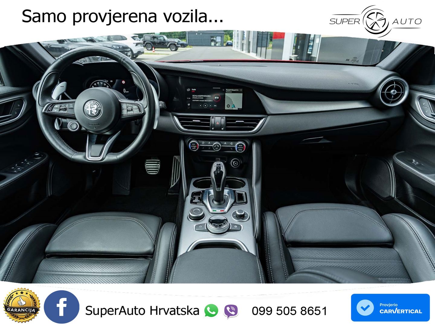 Alfa Romeo Giulia 2.0 Turbo (280 KS) Q4 Automatic LED+GR SJED+ACC