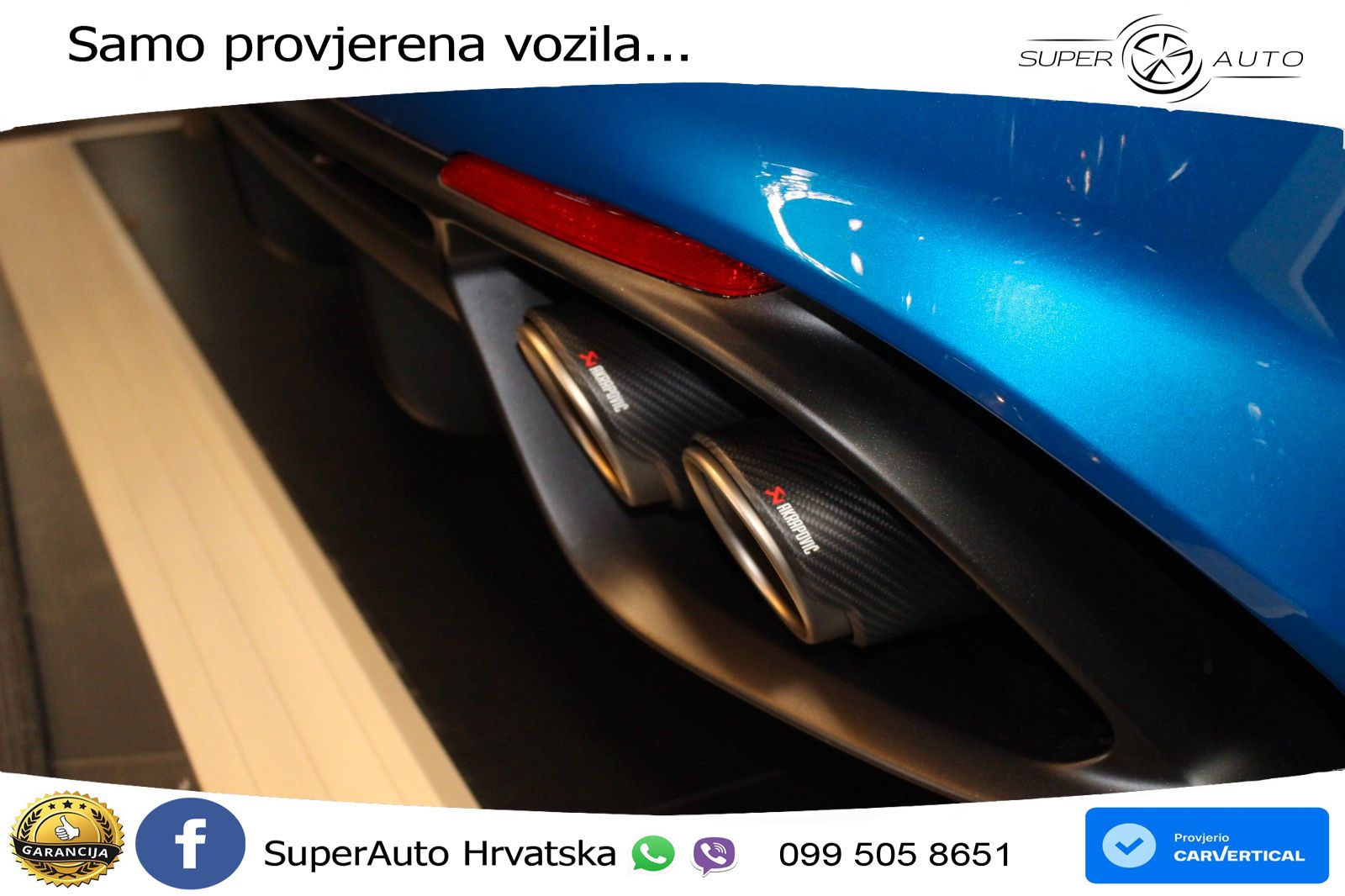 Alfa Romeo Giulia Quadrifoglio 2.9 V6 Bi-Turbo (520 KS) Automatic LED+ACC