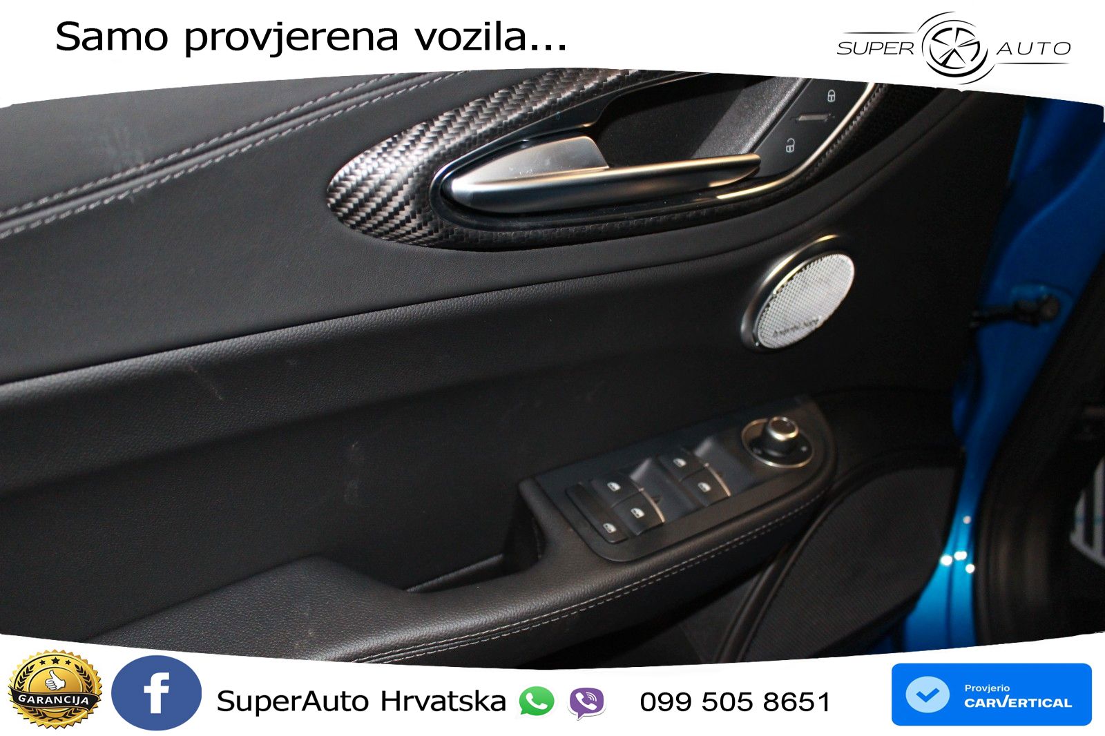 Alfa Romeo Giulia Quadrifoglio 2.9 V6 Bi-Turbo (520 KS) Automatic LED+ACC