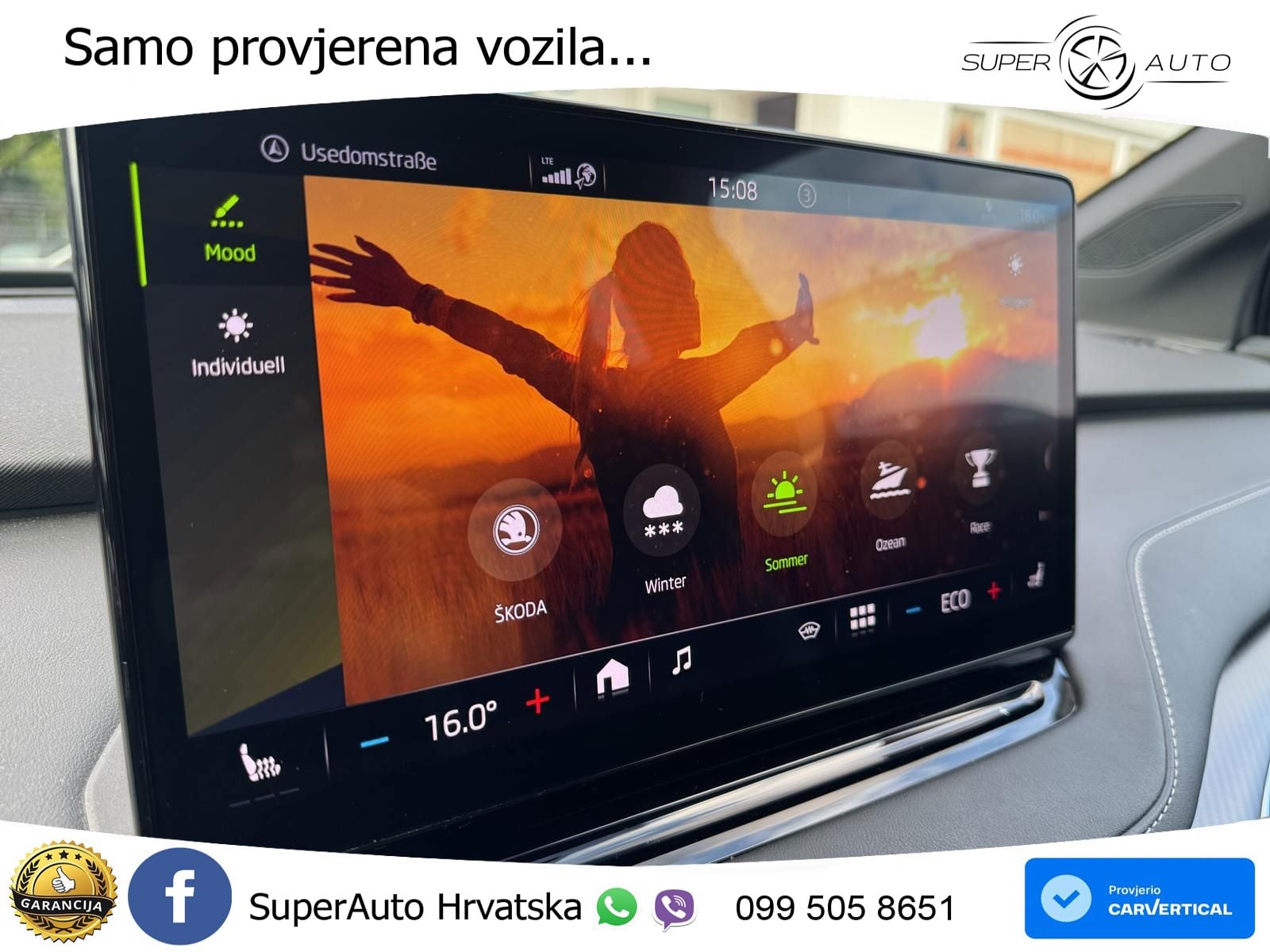 Škoda Enyaq iV 80 82 kWh (204 KS) SportLine LED+GR SJED+ACC