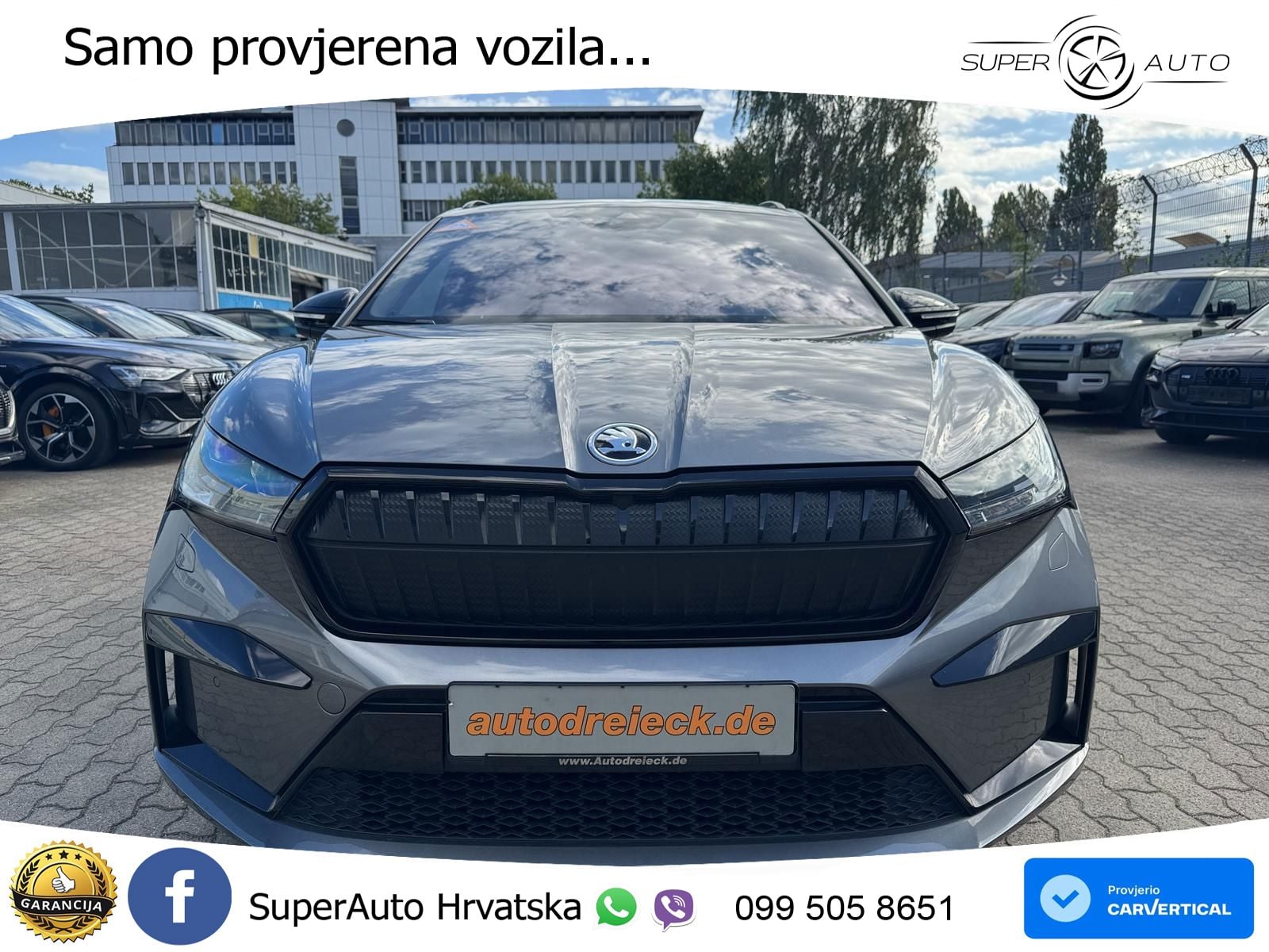 Škoda Enyaq iV 80 82 kWh (204 KS) SportLine LED+GR SJED+ACC