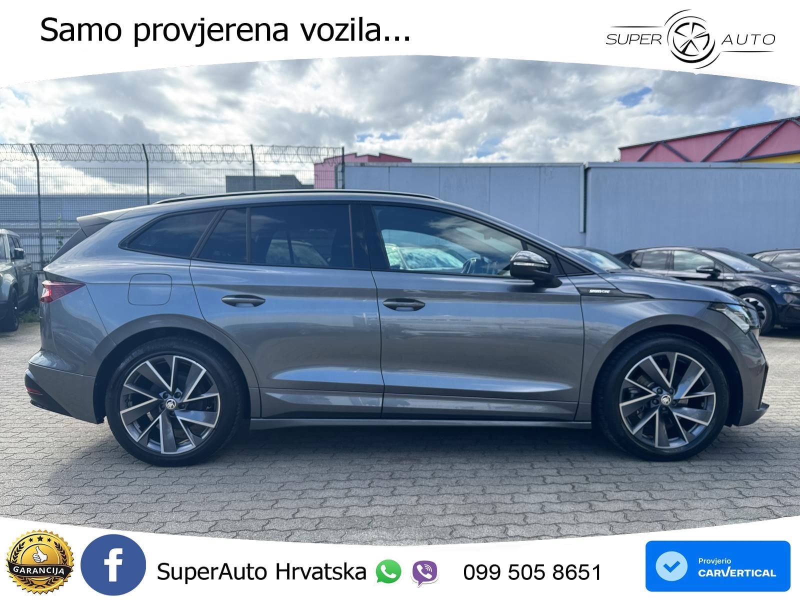 Škoda Enyaq iV 80 82 kWh (204 KS) SportLine LED+GR SJED+ACC