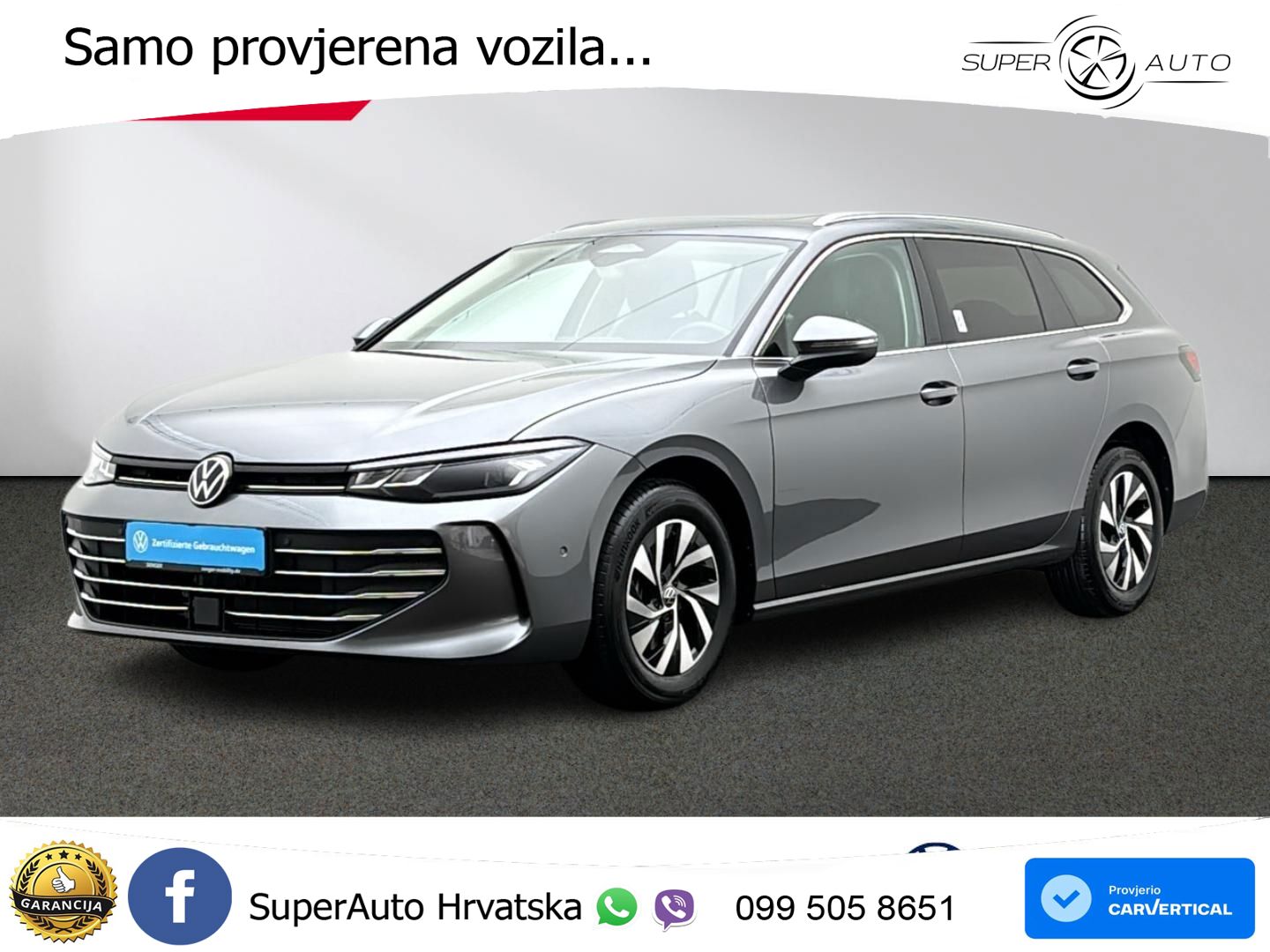 Volkswagen Passat Variant 1.5 eTSI (150 KS) DSG Business LED+GR SJED+ACC