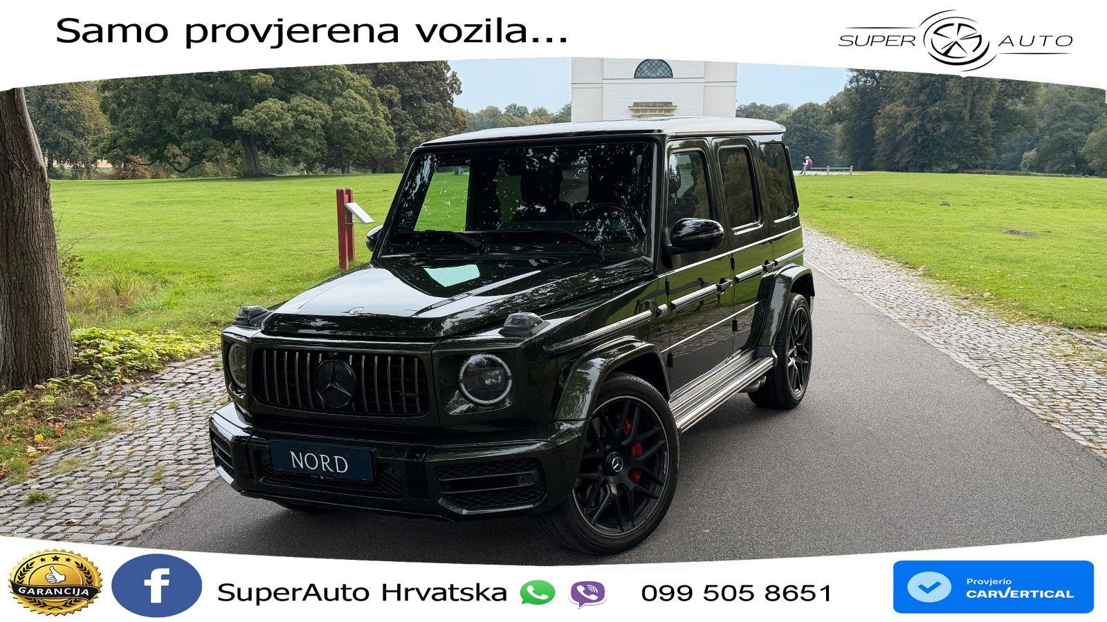 Mercedes AMG G 63 Long V8 (585 KS) 4MATIC 9G-TRONIC AMG SPEEDSHIFT PLUS