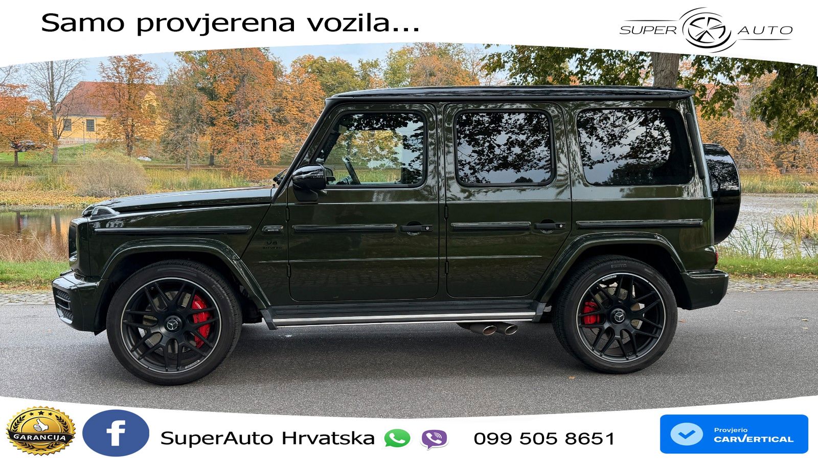 Mercedes AMG G 63 Long V8 (585 KS) 4MATIC 9G-TRONIC AMG SPEEDSHIFT PLUS