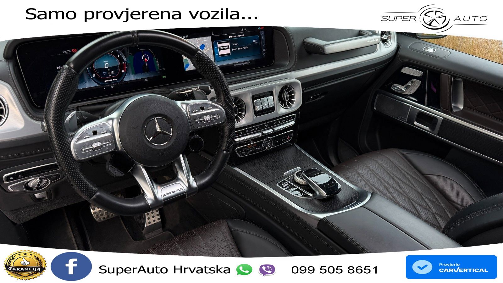 Mercedes AMG G 63 Long V8 (585 KS) 4MATIC 9G-TRONIC AMG SPEEDSHIFT PLUS