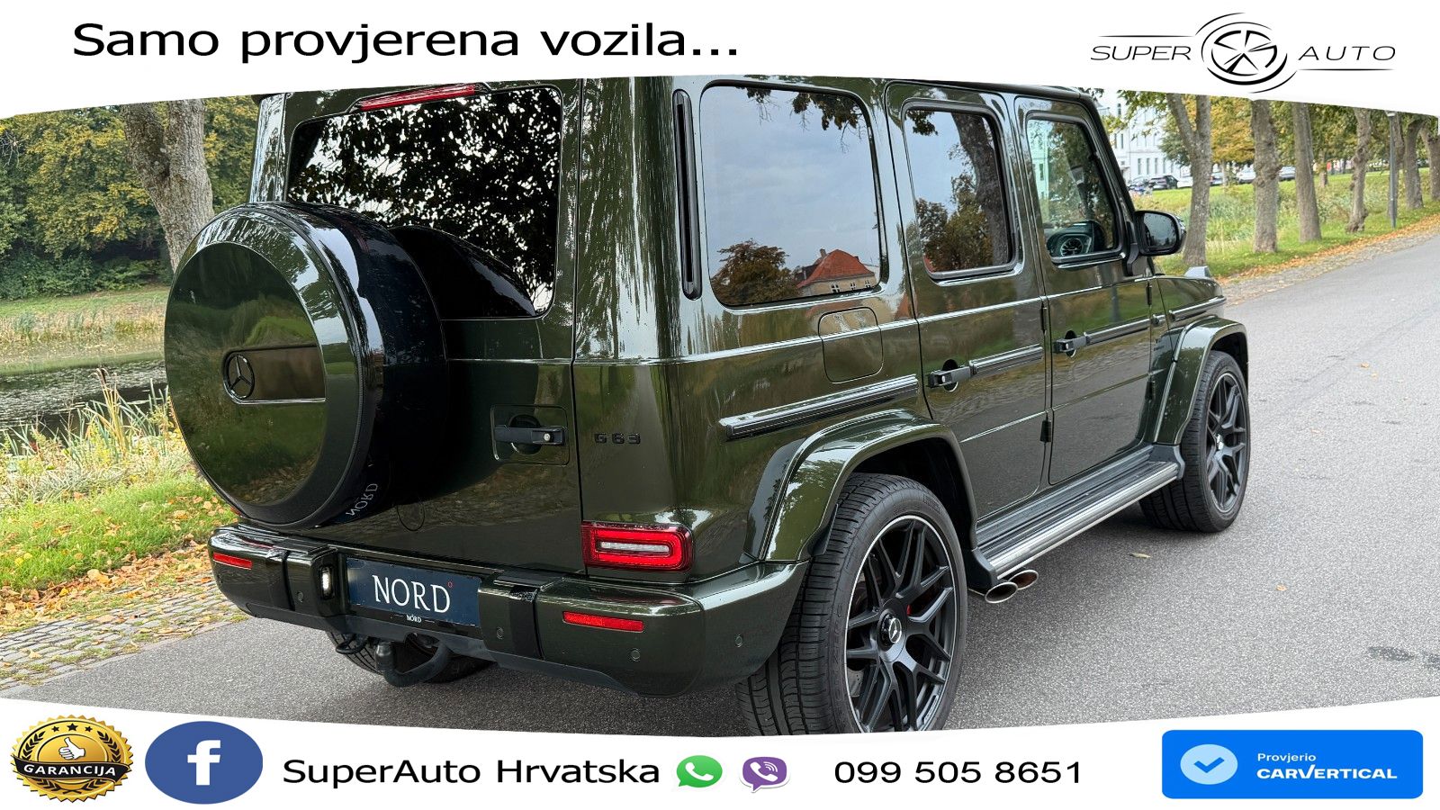 Mercedes AMG G 63 Long V8 (585 KS) 4MATIC 9G-TRONIC AMG SPEEDSHIFT PLUS