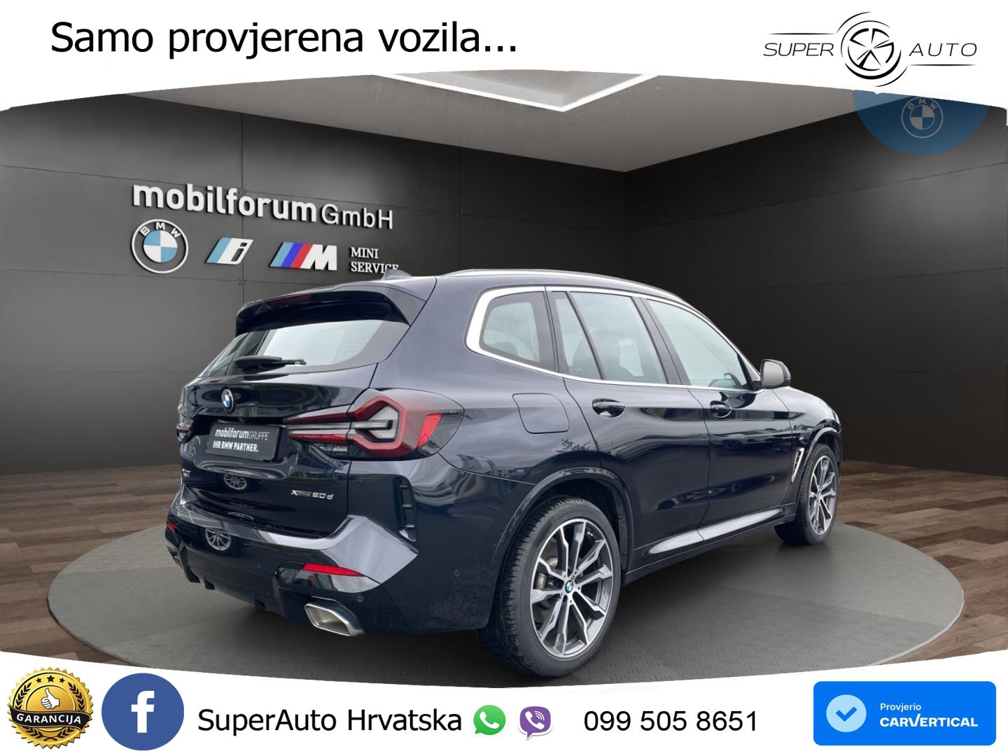 BMW X3 20d xDrive Steptronic M Sport LED+GR SJED+ACC