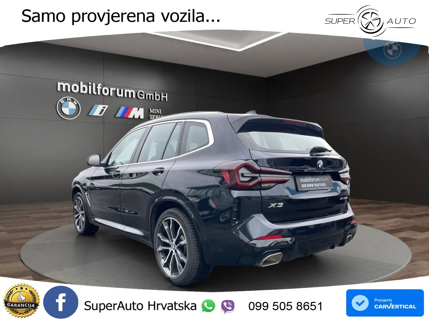 BMW X3 20d xDrive Steptronic M Sport LED+GR SJED+ACC