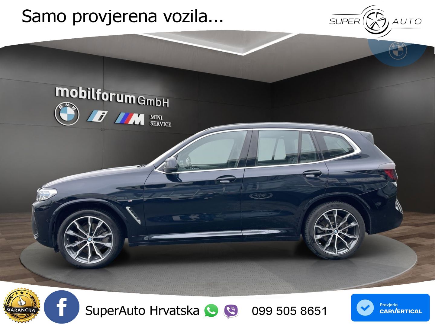 BMW X3 20d xDrive Steptronic M Sport LED+GR SJED+ACC