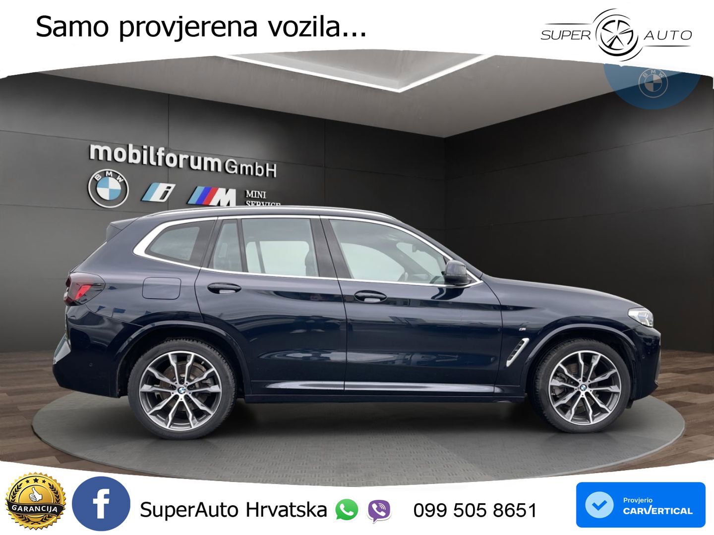 BMW X3 20d xDrive Steptronic M Sport LED+GR SJED+ACC