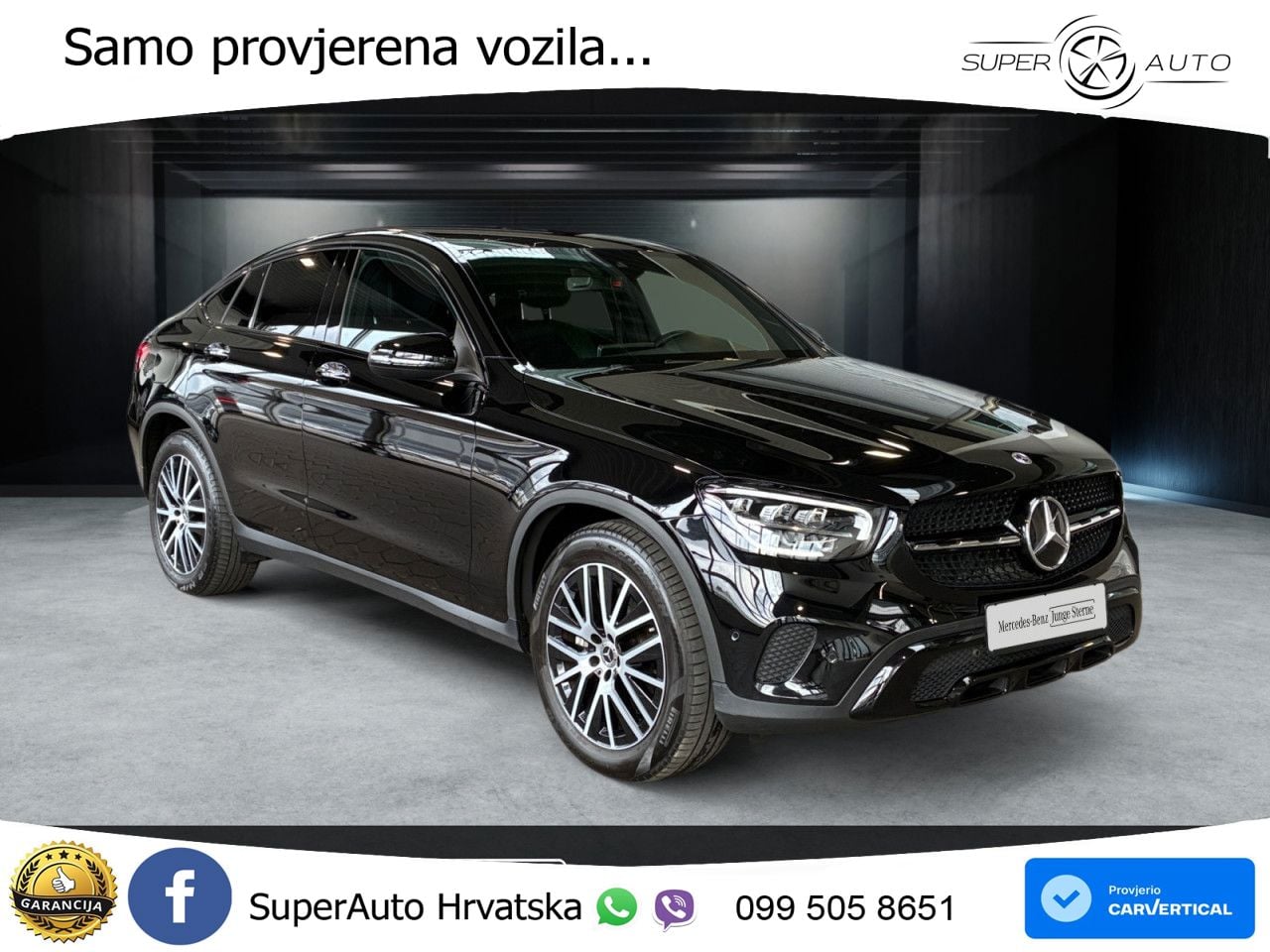 Mercedes GLC Coupe 200d (163 KS) 4MATIC G-TRONIC Night paket
