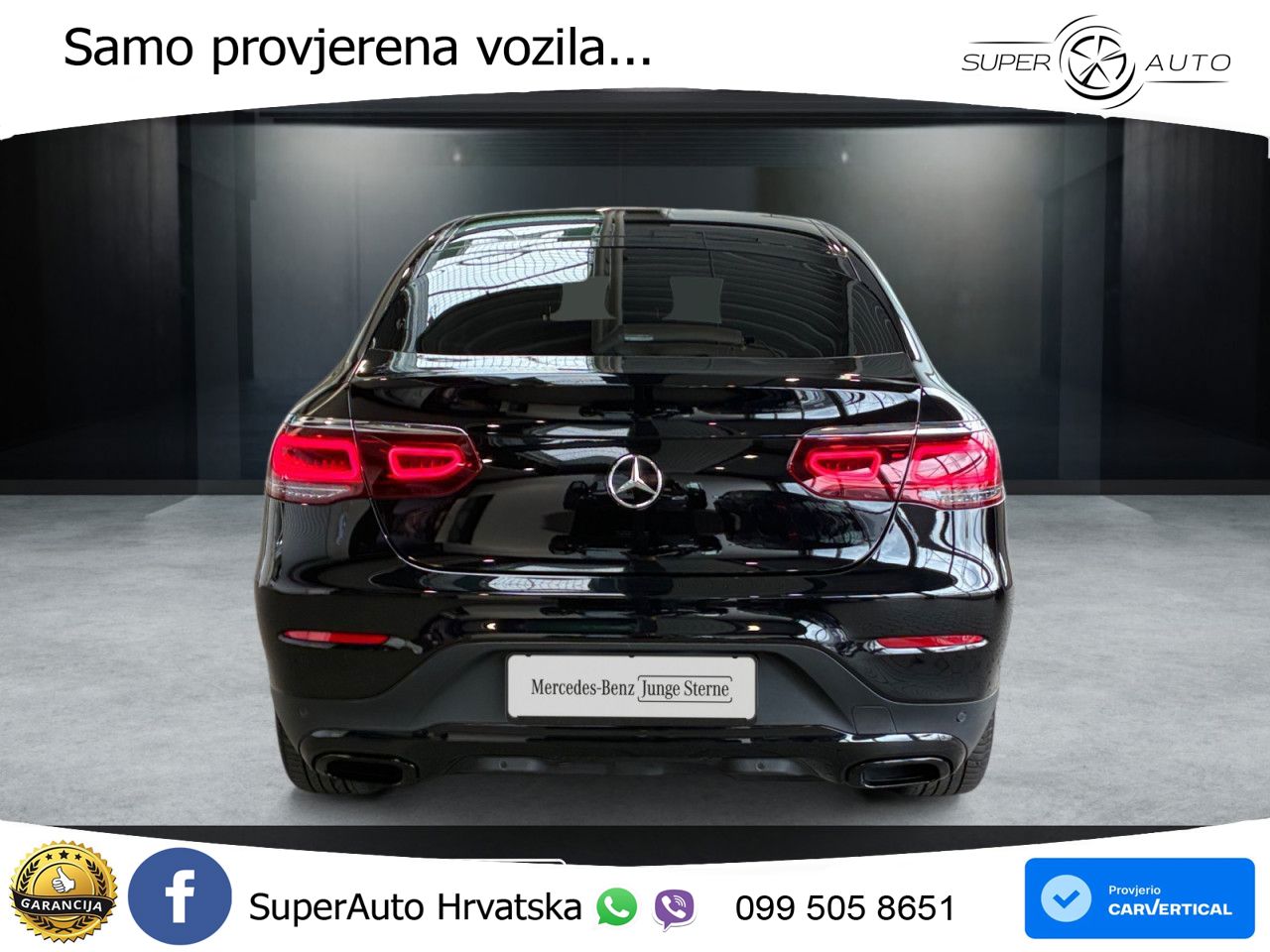 Mercedes GLC Coupe 200d (163 KS) 4MATIC G-TRONIC Night paket