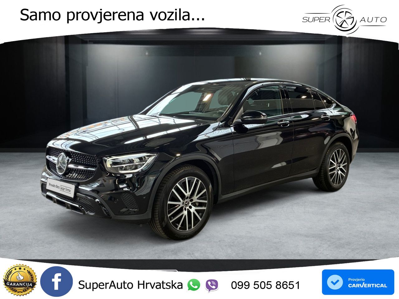 Mercedes GLC Coupe 200d (163 KS) 4MATIC G-TRONIC Night paket