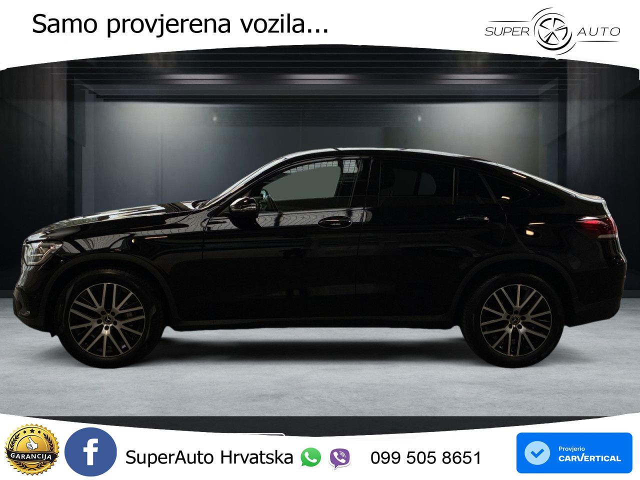 Mercedes GLC Coupe 200d (163 KS) 4MATIC G-TRONIC Night paket