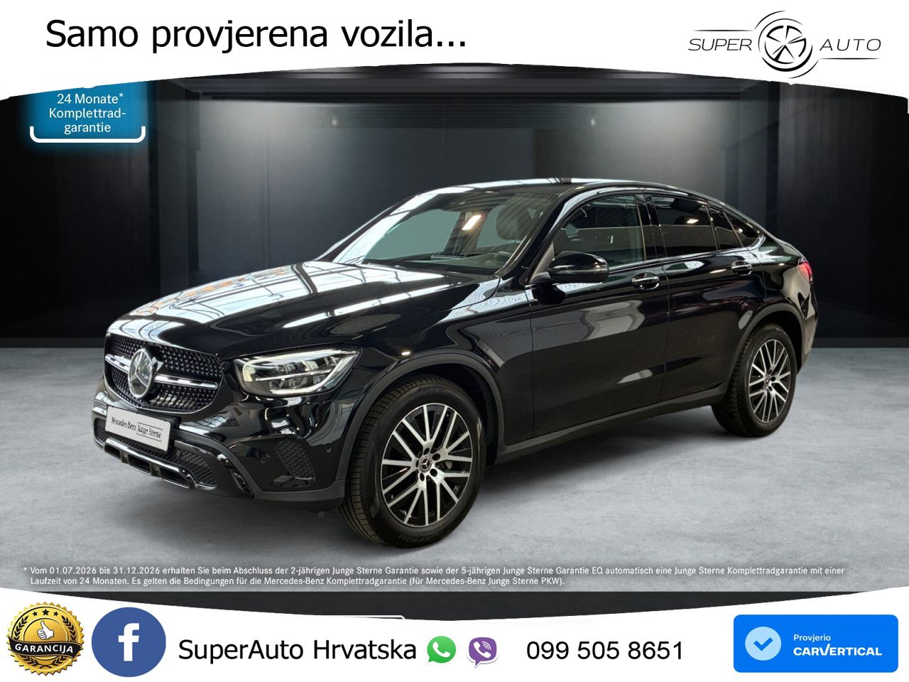 Mercedes GLC Coupe 200d (163 KS) 4MATIC G-TRONIC Night paket