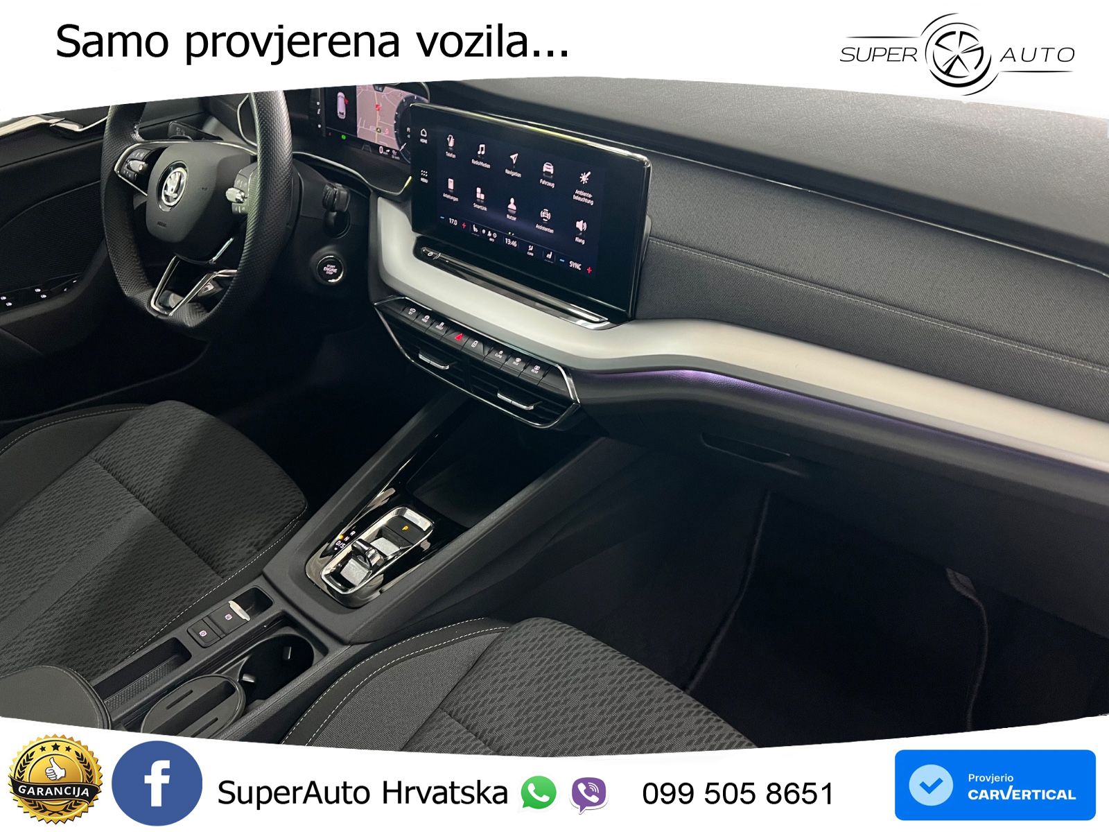 Škoda Octavia Combi 2.0 TDI (150 KS) DSG LED+GR SJED+ACC