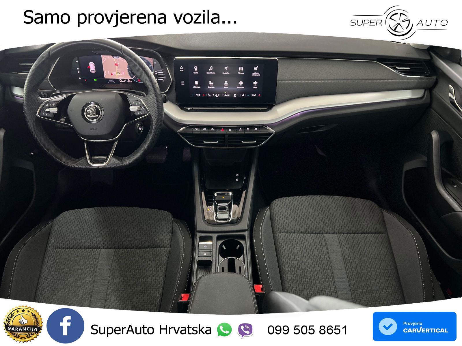 Škoda Octavia Combi 2.0 TDI (150 KS) DSG LED+GR SJED+ACC