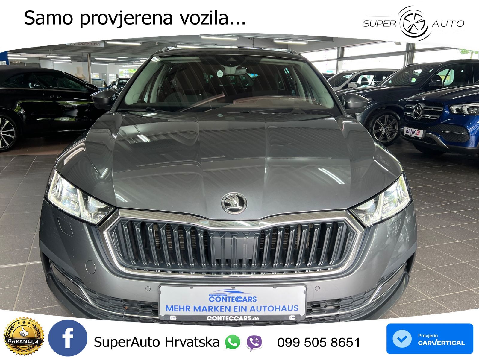 Škoda Octavia Combi 2.0 TDI (150 KS) DSG LED+GR SJED+ACC